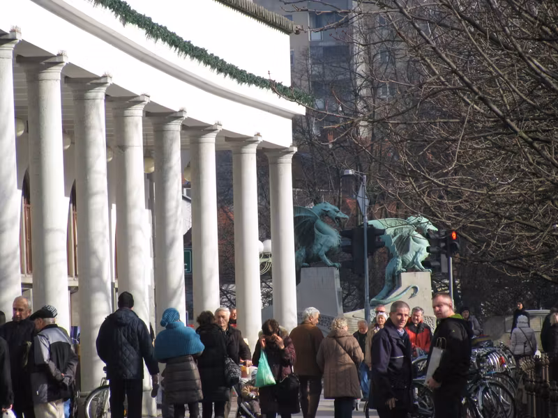 Marché de Ljubljana